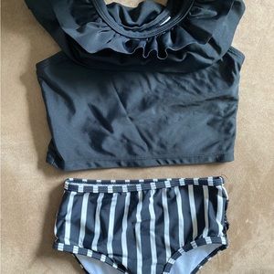 Ruffle butts two piece bathing suit 3T